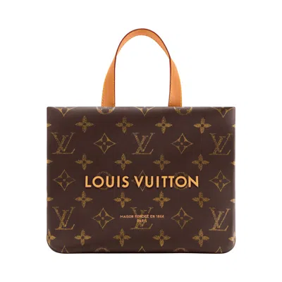 Pre-owned Louis Vuitton Mini Shopper Tote 'brown Monogram Cowhide Leather' | Men's Size Onesize