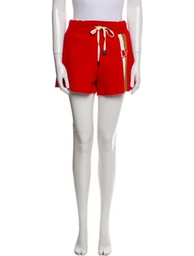 Pre-owned Louis Vuitton Mini Shorts In Red
