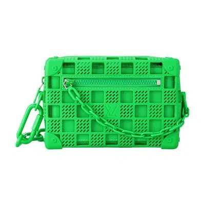 Louis Vuitton Mini Soft Trunk Rubber In Green