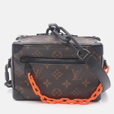 Pre-owned Louis Vuitton Mini Soft Trunk Shoulder Bag Monogram Solar Ray Black