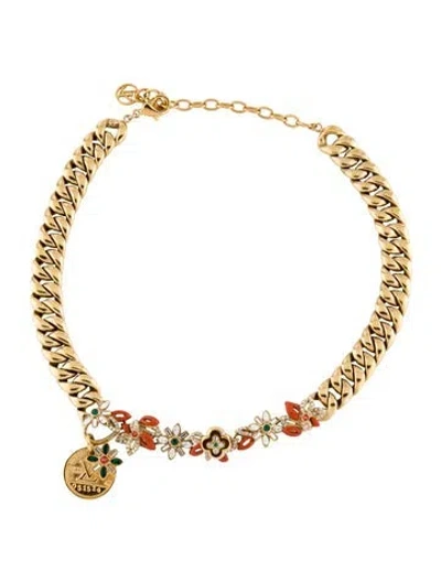 Pre-owned Louis Vuitton Miss Windsor Chain Necklace, 15.25" In Multi