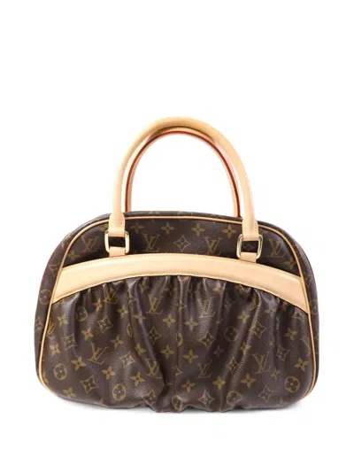 Pre-owned Louis Vuitton Mizi Tote Bag In Brown