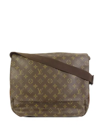 Pre-owned Louis Vuitton Mm Beaubourg Cross Body Bag In Brown