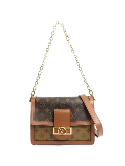 Louis Vuitton Mm Dauphine Tote Bag In Brown