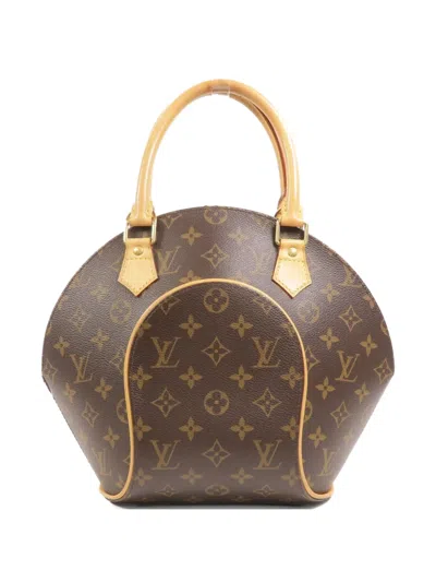 Pre-owned Louis Vuitton Mm Ellipse Handbag In Brown