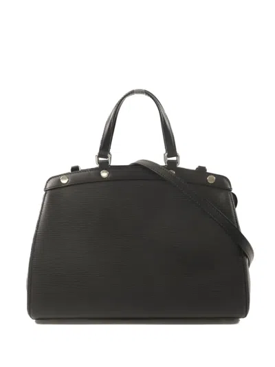 Pre-owned Louis Vuitton Mm Epi Brea Tote Bag In Black