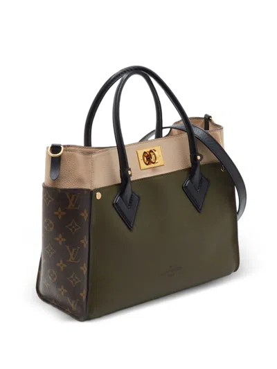 Louis Vuitton Mm On My Side Monogram Canvas Tote Bag In Green