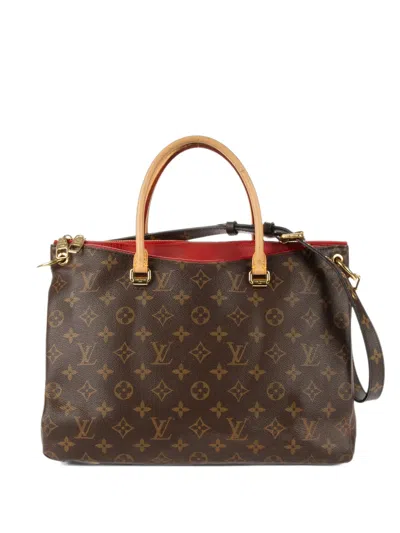 Louis Vuitton Mm Pallas Monogram Tote Bag In Black
