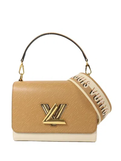 Pre-owned Louis Vuitton Mm Twist Shoulder Bag In Neutral