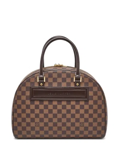 Pre-owned Louis Vuitton Molita Damier Ebène Canvas Tote Bag