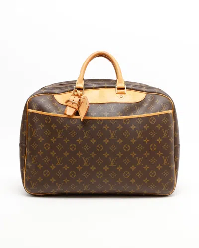 Pre-owned Louis Vuitton Monogram Alizé 24h Weekend Bag