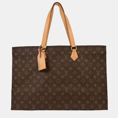 Pre-owned Louis Vuitton Monogram All-in Pm Tote Bag In Brown