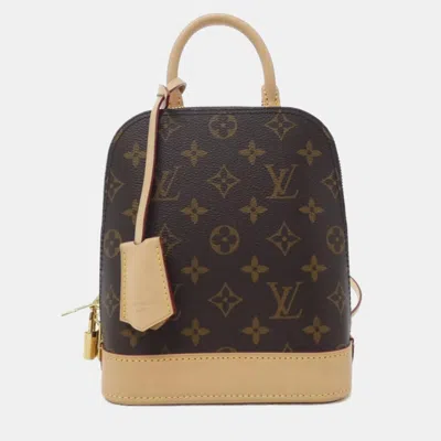 Pre-owned Louis Vuitton Monogram Alma Backpack