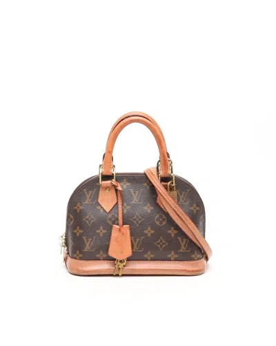 Pre-owned Louis Vuitton Monogram Alma Bb Bag