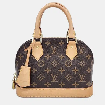 Pre-owned Louis Vuitton Monogram Alma Bbb53152 Handbag In Brown