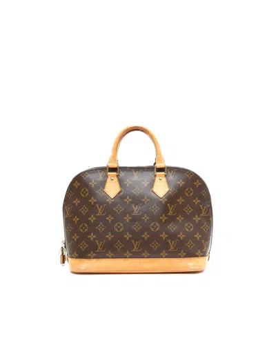 Louis Vuitton Monogram Alma Pm Bag In Brown