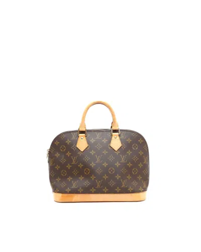 Louis Vuitton Monogram Alma Pm Bag In Brown
