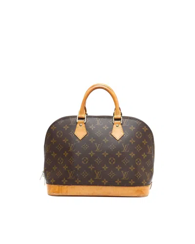 Louis Vuitton Monogram Alma Pm Bag In Brown