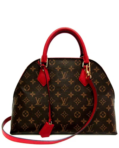 Pre-owned Louis Vuitton Monogram & Rouge Shoulder Bag (authentic )