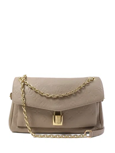 Pre-owned Louis Vuitton Monogram Anytime Shoulder Bag In Neutral
