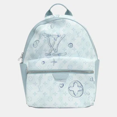 Pre-owned Louis Vuitton Monogram Aqua Garden Discovery Backpack