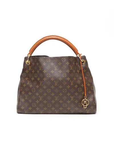 Pre-owned Louis Vuitton Monogram Artsy Mm Shoulder Bag In Brown