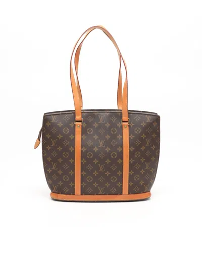 Pre-owned Louis Vuitton Monogram Babylone Bag In Brown