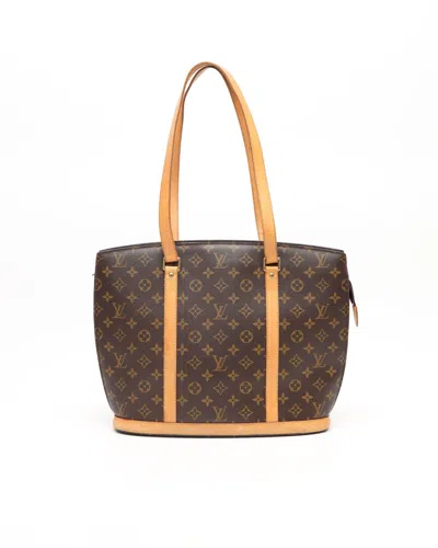 Pre-owned Louis Vuitton Monogram Babylone Bag In Brown