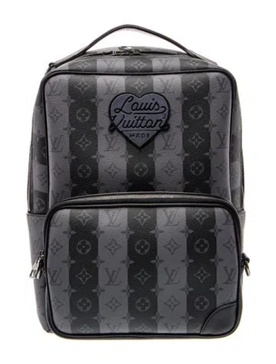 Pre-owned Louis Vuitton Monogram Backpack In Black