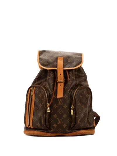 Pre-owned Louis Vuitton Monogram Backpack In Brown