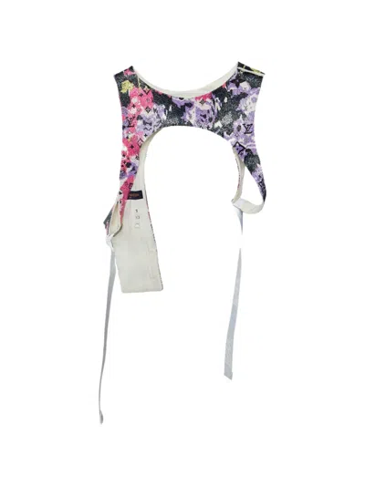 Pre-owned Louis Vuitton Monogram Beaded Harness Vest In Black