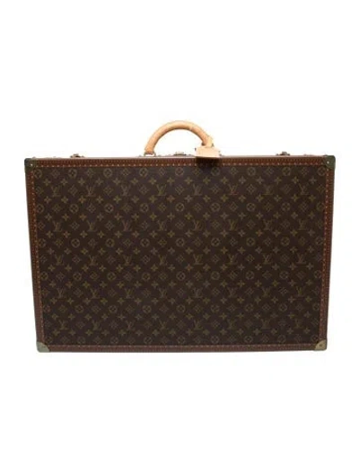 Pre-owned Louis Vuitton Monogram Bison Trunk In Brown