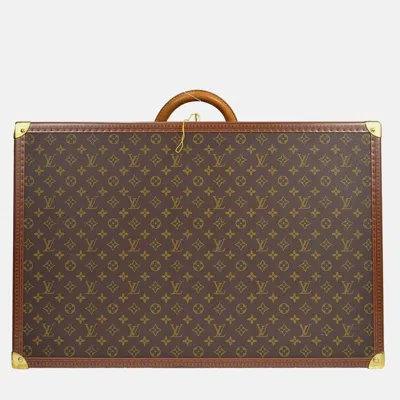 Pre-owned Louis Vuitton Monogram Bisten 70 Trunk Luggage Suitcase
