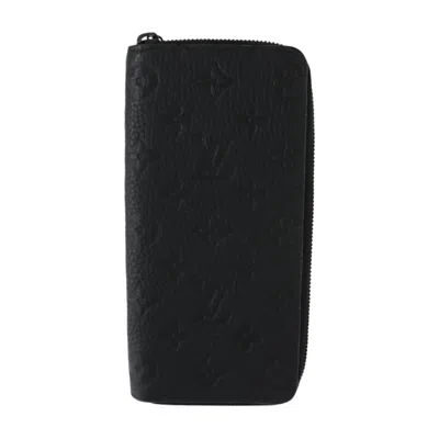 Pre-owned Louis Vuitton Monogram Black Monogram Monogram Long Wallet (bi-fold) () In Black, Monogram