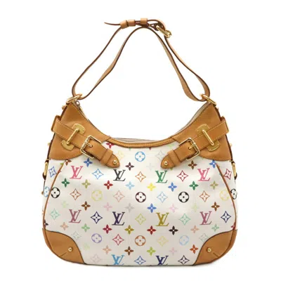 Pre-owned Louis Vuitton Monogram Blanc Monogram Multi-color White Monogram Multicolore Pvc Shoulder Bag (pre-o