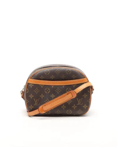 Pre-owned Louis Vuitton Monogram Blois Bag In Brown