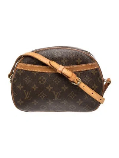 Pre-owned Louis Vuitton Monogram Blois In Brown