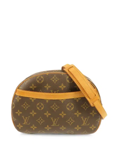 Pre-owned Louis Vuitton Monogram Blois Shoulder Bag In Brown