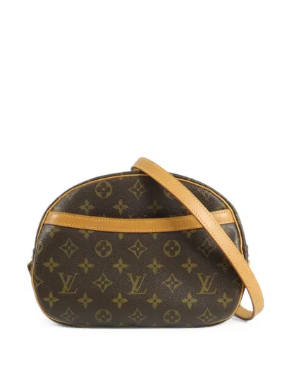 Pre-owned Louis Vuitton Monogram Blois Shoulder Bag In Brown