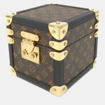 Pre-owned Louis Vuitton Monogram Boite A Musique Music Box In Brown