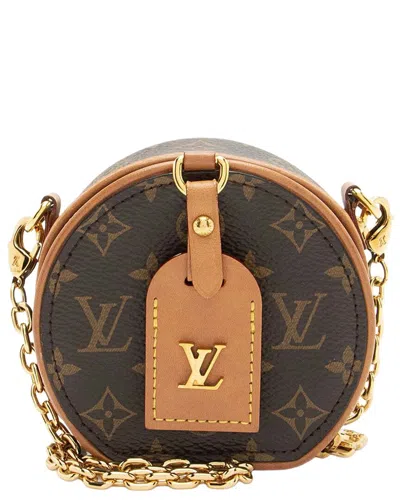 Louis Vuitton Monogram Boite Chapeau Necklace Bag (authentic Pre-loved)