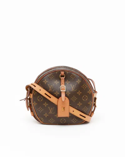 Pre-owned Louis Vuitton Monogram Boite Chapeau Souple Mm Bag In Brown