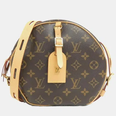 Pre-owned Louis Vuitton Monogram Boite Chapeau Souple Mm Shoulder Bag In Brown