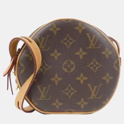 Pre-owned Louis Vuitton Monogram Boite Chapeau Souple Pm Shoulder Bag In Brown