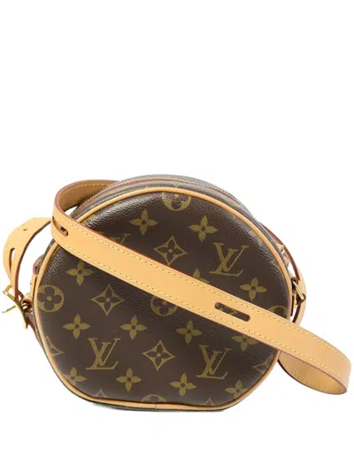 Pre-owned Louis Vuitton Monogram Boite Chapeau Souple Pm Shoulder Bag In Brown