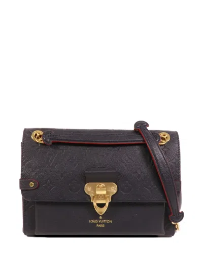 Pre-owned Louis Vuitton Monogram Boite Chapeau Souple Shoulder Bag In Blue