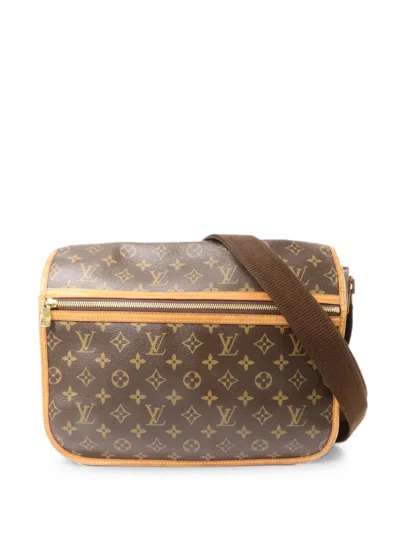 Louis Vuitton Monogram Bosphore Shoulder Bag In Brown