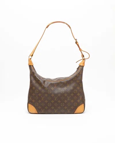 Pre-owned Louis Vuitton Monogram Boulogne 35 Bag