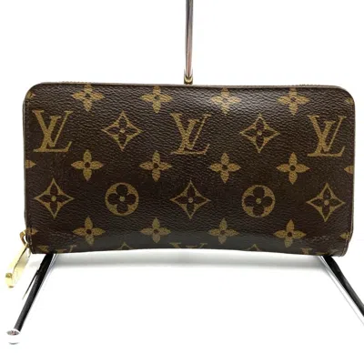 Pre-owned Louis Vuitton Monogram Brown Galle Monogram Monogram Long Wallet (bi-fold) ()
