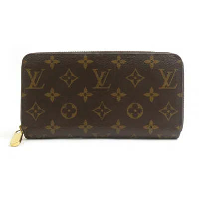 Pre-owned Louis Vuitton Monogram Brown Galle Monogram Monogram Long Wallet (bi-fold) ()